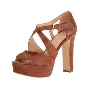 Michael Kors Suede Platform Heels. Size: 6.5
